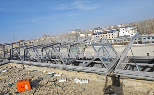 敦煌博物馆石泉排烟天窗