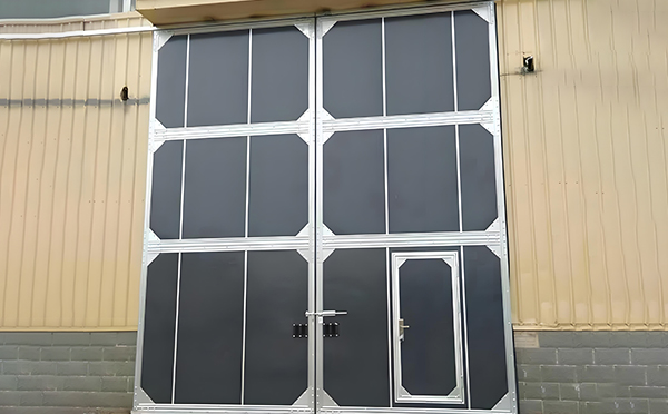 石泉工业厂房门